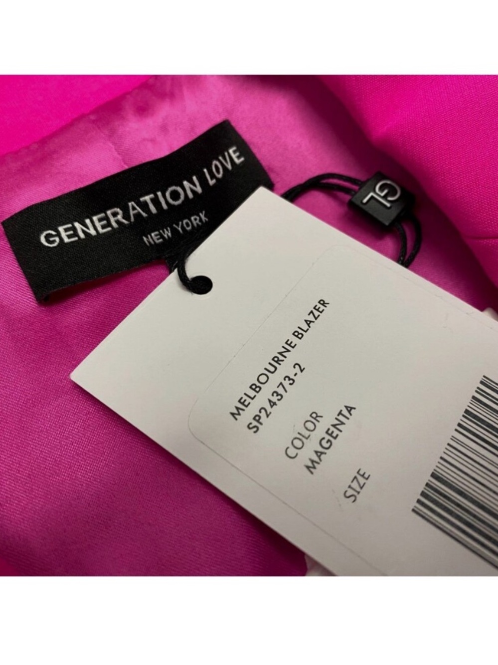 Generation Love Melbourne Single-Button Blazer Jacket - Picture 8 of 8